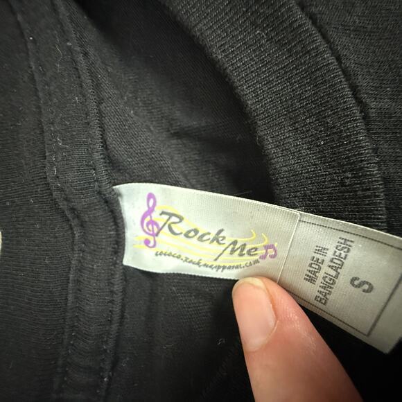 Labyrinth David Bowie Rock Me Movie Graphic Tee Black Purple Design - Picture 3 of 7